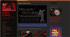 Desktop Screenshot of mojaveoutliers.com